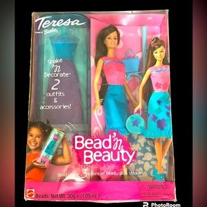 NIB Barbie Teresa Bead’n Beauty 2001 collectible